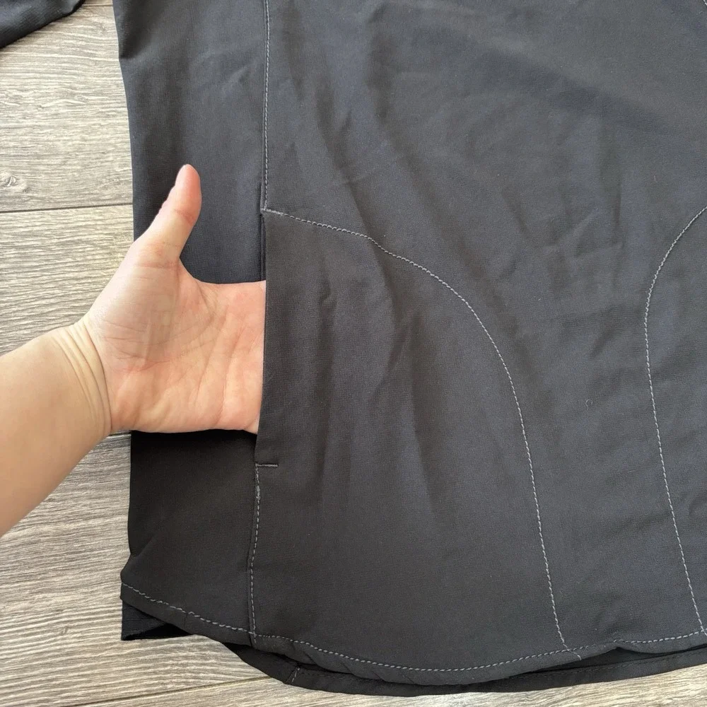 Carhartt Scrub Shirt Womens Small Force Crossflex‎ Convertible Sleeve Healthcare - Picture 5 of 16